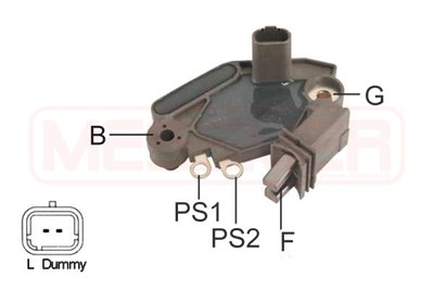 Era Generatorregler [Hersteller-Nr. 215842] für Dacia, Nissan, Opel, Renault, Volvo von ERA