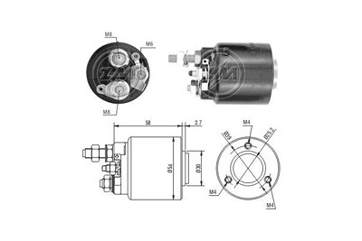 Era Magnetschalter, Starter [Hersteller-Nr. ZM590] für Gm Korea, Mercedes-Benz, Opel von ERA