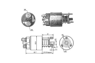 Era Magnetschalter, Starter [Hersteller-Nr. ZM7395] für Smart von ERA