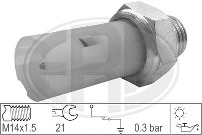 Era Öldruckschalter [Hersteller-Nr. 330018] für Dacia, Mitsubishi, Nissan, Opel, Renault, Volvo von ERA