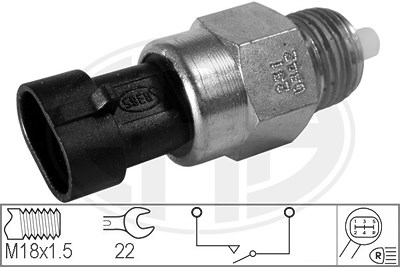 Era Schalter, Rückfahrleuchte [Hersteller-Nr. 330258] für Opel, Lancia, Alfa Romeo, Abarth, Fiat, Ford von ERA