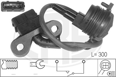 Era Schalter, Rückfahrleuchte [Hersteller-Nr. 330753] für Audi, Porsche, Skoda, VW von ERA