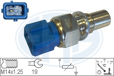 Era Sensor, Kühlmitteltemperatur [Hersteller-Nr. 330109] für Citroën, Fiat, Hyundai, Lancia, Peugeot von ERA