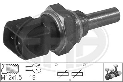 Era Sensor, Kühlmitteltemperatur [Hersteller-Nr. 330133] für Alfa Romeo, Ferrari, Jaguar, Lancia, Opel, Peugeot, Porsche, Saab, Volvo von ERA