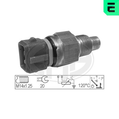 Era Sensor, Kühlmitteltemperatur [Hersteller-Nr. 330147] für Citroën, Fiat, Lancia, Peugeot, Rover von ERA