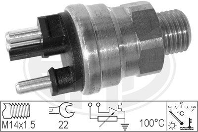 Era Sensor, Kühlmitteltemperatur [Hersteller-Nr. 330149] für Mercedes-Benz, Puch von ERA