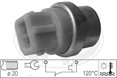 Era Sensor, Kühlmitteltemperatur [Hersteller-Nr. 330161] für Audi, Seat, Skoda, VW von ERA