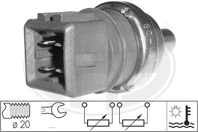 Era Sensor, Kühlmitteltemperatur [Hersteller-Nr. 330497] für Audi, Seat, Skoda, VW von ERA