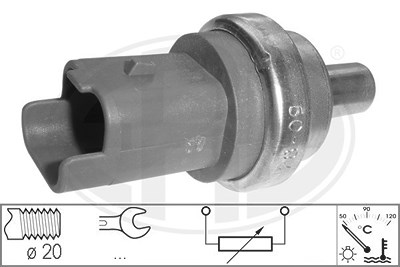 Era Sensor, Kühlmitteltemperatur [Hersteller-Nr. 330502] für Mazda, Jaguar, Citroën, Mini, Lancia, Fiat, Toyota, Land Rover, Ford, Peugeot, Mitsubishi von ERA