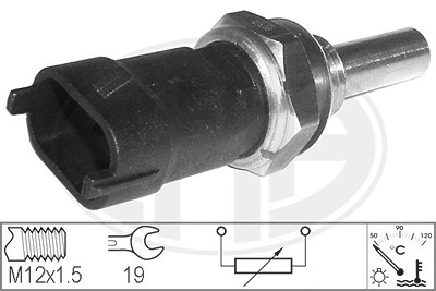 Era Sensor, Kühlmitteltemperatur [Hersteller-Nr. 330509] für Alfa Romeo, Chrysler, Fiat, Jeep, Lancia, Opel, Saab, Suzuki, Vauxhall von ERA