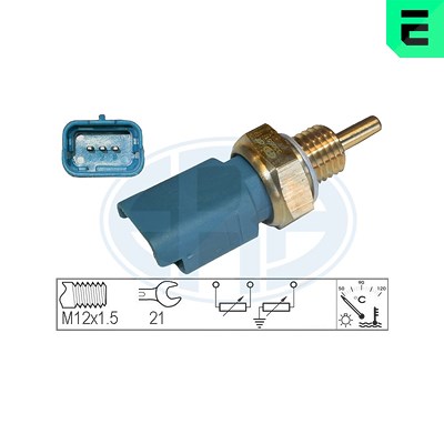 Era Sensor, Kühlmitteltemperatur [Hersteller-Nr. 330551] für Citroën, Fiat, Peugeot, Renault, Suzuki von ERA