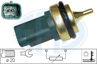 Era Sensor, Kühlmitteltemperatur [Hersteller-Nr. 330552] für Citroën, Ds, Mini, Peugeot von ERA