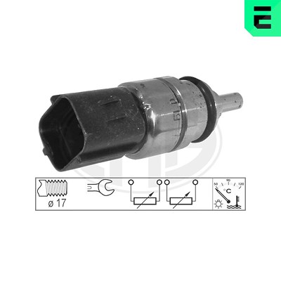 Era Sensor, Kühlmitteltemperatur [Hersteller-Nr. 330582] für Chevrolet, Daewoo, Daihatsu, Hyundai, Kia von ERA