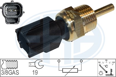 Era Sensor, Kühlmitteltemperatur [Hersteller-Nr. 330619] für Chrysler, Citroën, Daihatsu, Dodge, Hyundai, Mitsubishi, Peugeot, Smart, Volvo von ERA