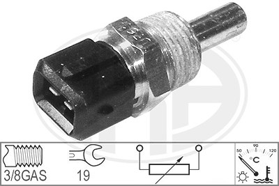 Era Sensor, Kühlmitteltemperatur [Hersteller-Nr. 330642] für Mitsubishi, Hyundai, Kia, Opel von ERA