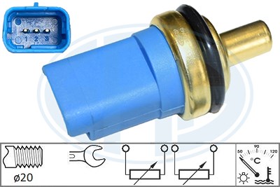 Era Sensor, Kühlmitteltemperatur [Hersteller-Nr. 330742] für Citroën, Fiat, Peugeot von ERA