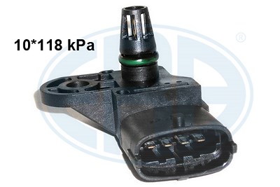 Era Sensor, Saugrohrdruck [Hersteller-Nr. 550098A] für Abarth, Alfa Romeo, Chevrolet, Fiat, Ford, Jeep, Lancia, Opel, Proton von ERA