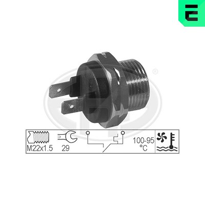 Era Temperaturschalter, Kühlerlüfter [Hersteller-Nr. 330168] für Ford, Land Rover, Opel von ERA