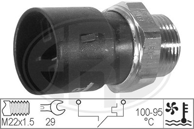 Era Temperaturschalter, Kühlerlüfter [Hersteller-Nr. 330298] für Opel von ERA