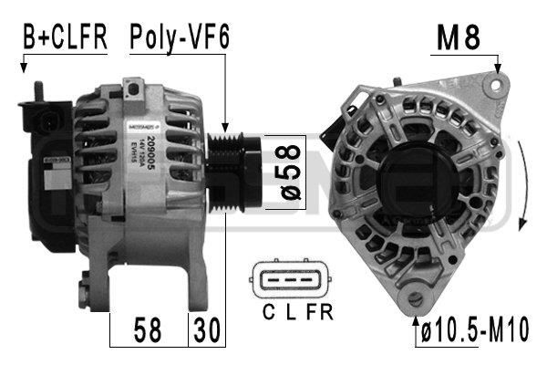 Generator ERA 209005A von ERA