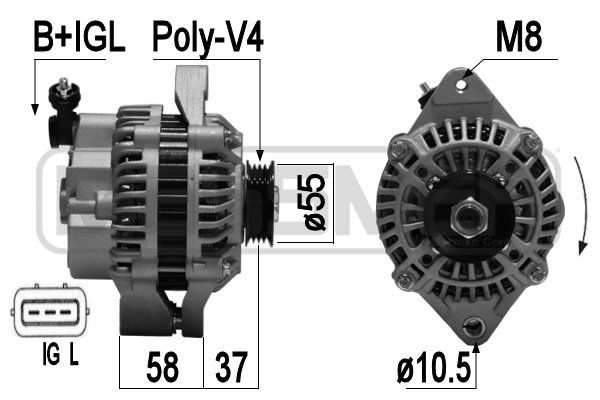 Generator ERA 209367A von ERA