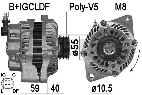 Generator ERA 209500A von ERA