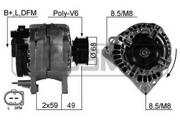 Generator ERA 210256A von ERA