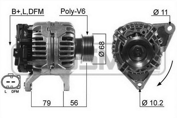 Generator ERA 210572A von ERA