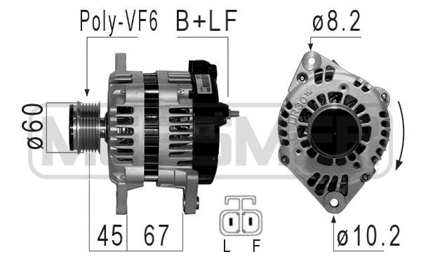 Generator ERA 210845A von ERA