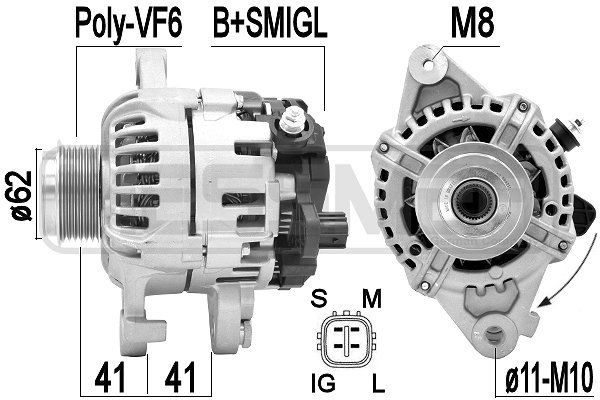 Generator ERA 210896A von ERA