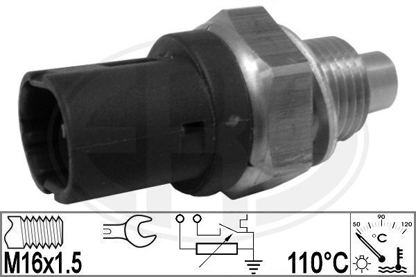 Sensor, Kühlmitteltemperatur ERA 330860 von ERA