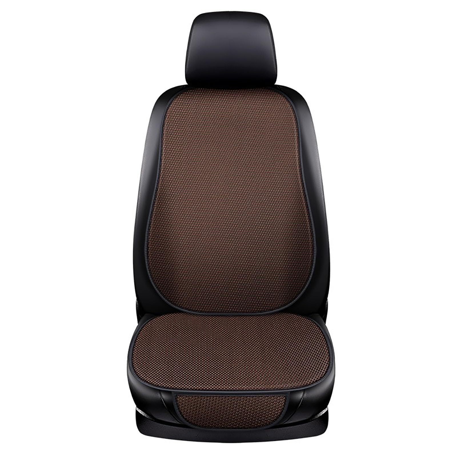 ERBRA Anti Rutsch Auto Sitzaufleger für Ford Mustang 1999-2010, Sitzbezug für Vordersitze und Rücksitz mit Lagertasche, Anti Rutsch Autositz-Protektor, D/Coffee-with backrest von ERBRA