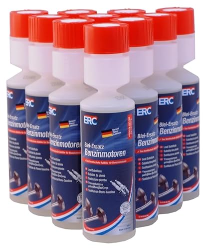 ERC 250ml Bleiersatz Ventilschutz Benzin Additiv 1:1000 Dosierflasche (10) von ERC