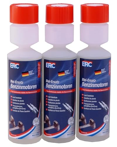 ERC 250ml Bleiersatz Ventilschutz Benzin Additiv 1:1000 Dosierflasche (3) von ERC