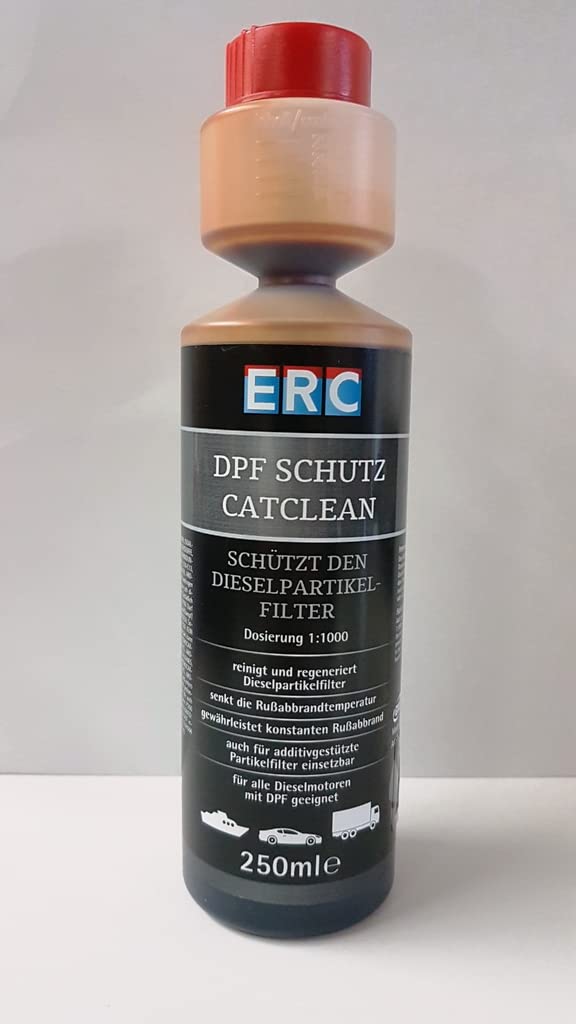 ERC 250ml DPF Schutz CatClean Reiniger Dieselpartikelfilter Additiv von ERC