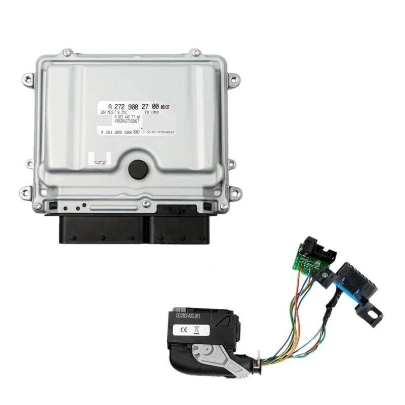 ME9.7 ECU ECM 272 Motor Computer Programmierung Mittlerweile, Kompatibel for Benz 273 Alle Serie Motor 4,6 L 4633CC V8 Auto Teile(A273 with cable) von ERFGDW