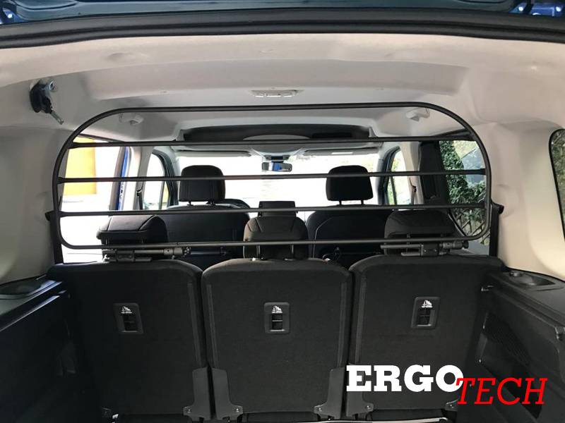 ERGOTECH Trenngitter Hundegitter für CITROEN Berlingo (ab BJ 2018), RDA65HBG-XXL, für Hunde und Gepäck von ERGOTECH