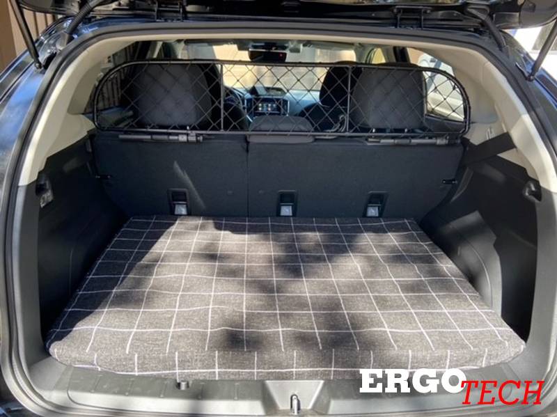 ERGOTECH Trennnetz Trenngitter kompatibel mit Subaru XV und Crosstrek (ab BJ 2017) RDA65-XS16, für Hunde und Gepäck. Sicher, komfortabel für Ihren Hund, garantiert! von ERGOTECH