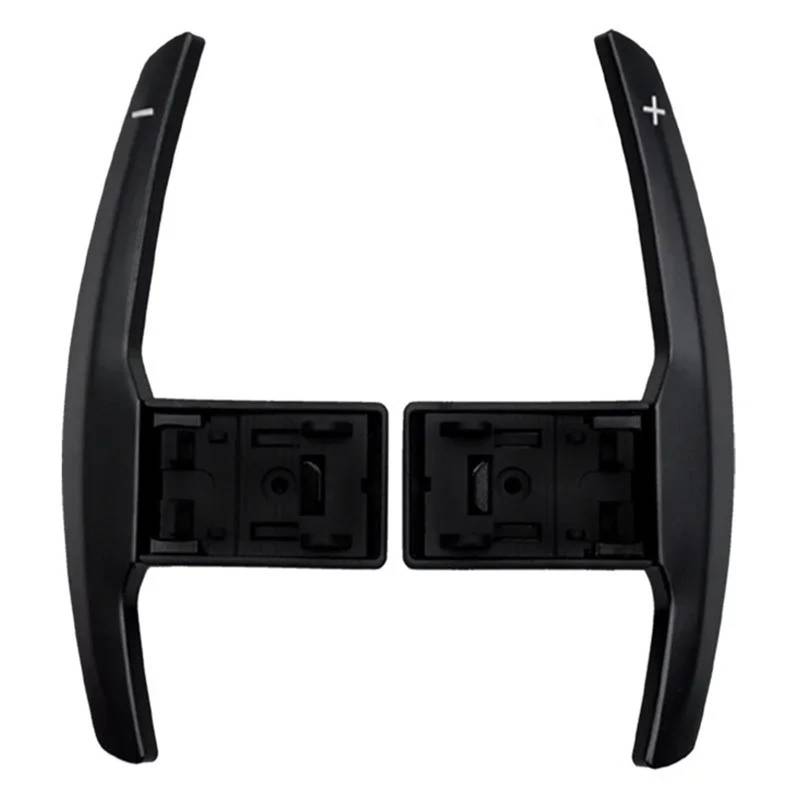 ERILPS Shift Paddles Car Kompatibel Mit F10 Für M5 2012-2018 Für F12 F13 F06 M6 2013-2020 Für F15 X5 M 2014-2019 Lenkrad-Schaltwippenverlängerung(Black) von ERILPS