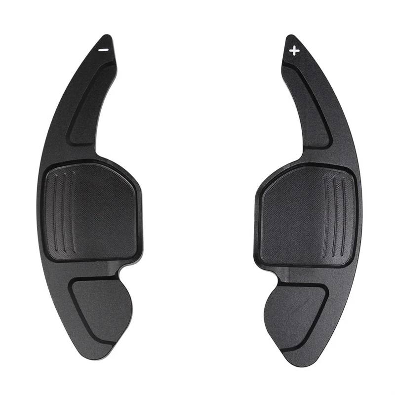 ERILPS Shift Paddles Car Kompatibel Mit Für Q7 2011 2012 2013 2014 2015 Für TT Für TTS 2011 2012 2013 2014 Aluminium-Lenkrad-Schaltwippen-Verlängerungsabdeckung(Black) von ERILPS