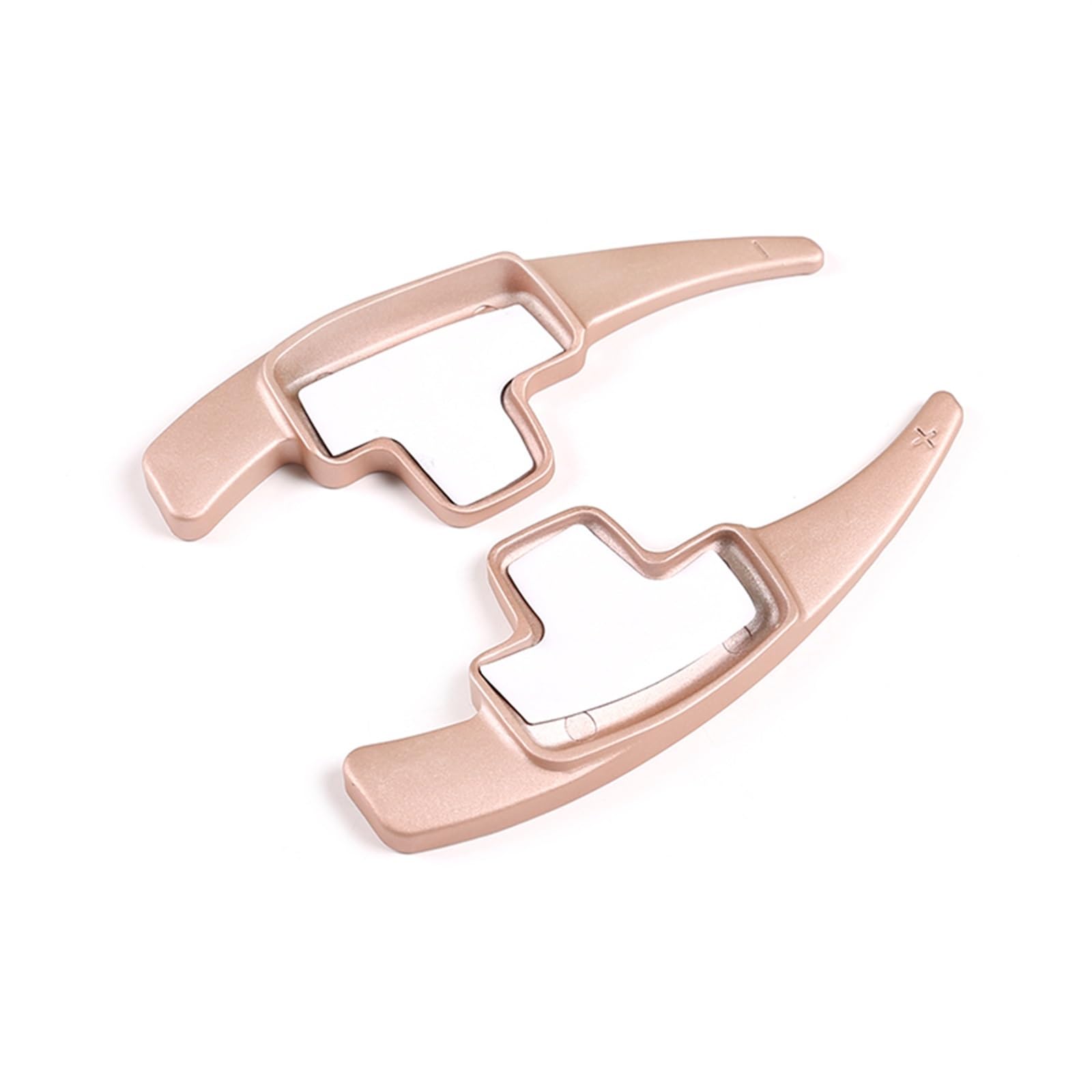 ERILPS Shift Paddles Car Kompatibel Mit Mercedes Für GL-Klasse 2012 2013 2014 2015 Auto-Rad-Paddel-Schalthebel ABS-Lenkzubehör(Rose Gold) von ERILPS