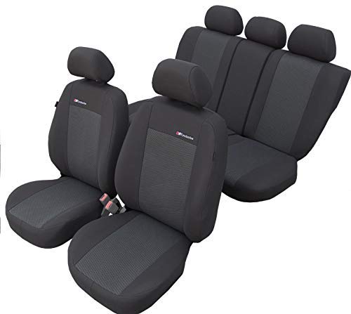 ERJOT Aktion! Komplett Set maßgefertigte modellspezifische DCT-EXC Exclusive Sitzbezüge kompatibel mit BMW E91 Autositzbezüge Velour Sonder Angebot von ERJOT