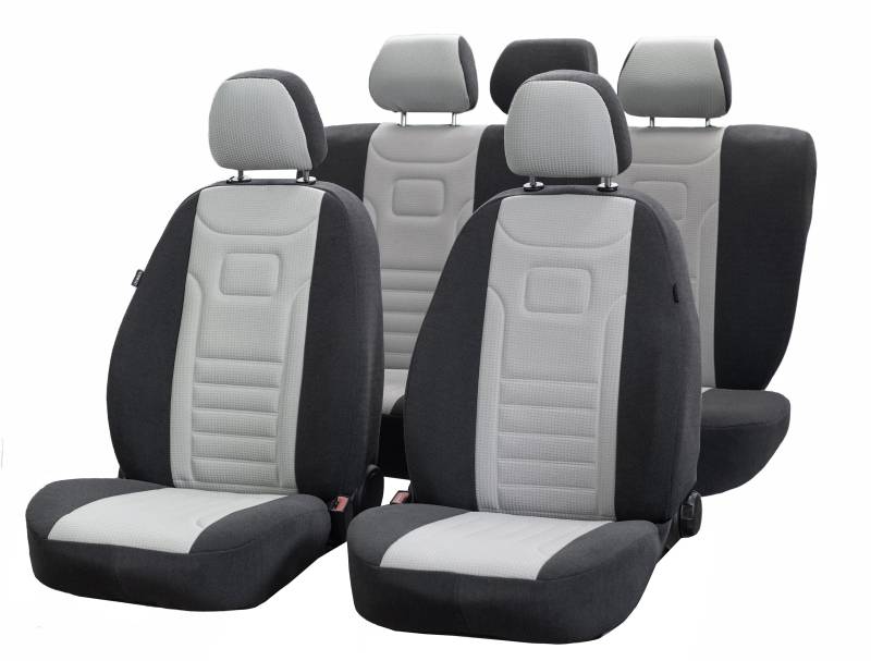 ERJOT VGP1 Velours Autositzbezüge kompatibel mit Dacia Lodgy 5-Sitzer Maßgefertigung Sitzbezüge Schonbezüg Komplettset von ERJOT