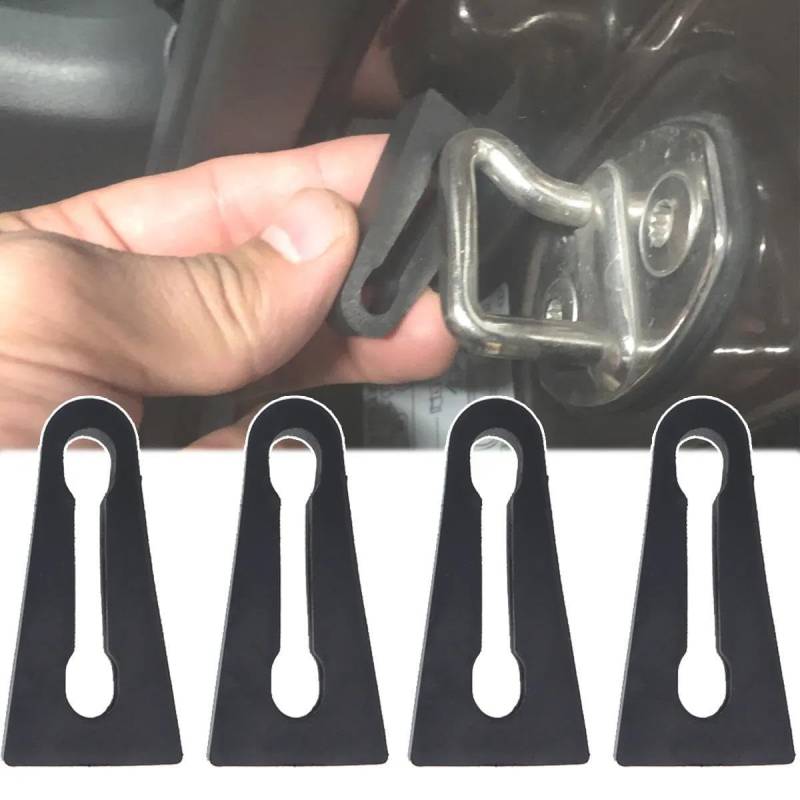 4pcs Stoßdämpfer Gummi für VW Für Audi Für Skoda Für Sitz Auto Türschloss Puffer Dämpfung Dichtung Pad Deadener Leise Ersatz Zubehör von ERMWALR