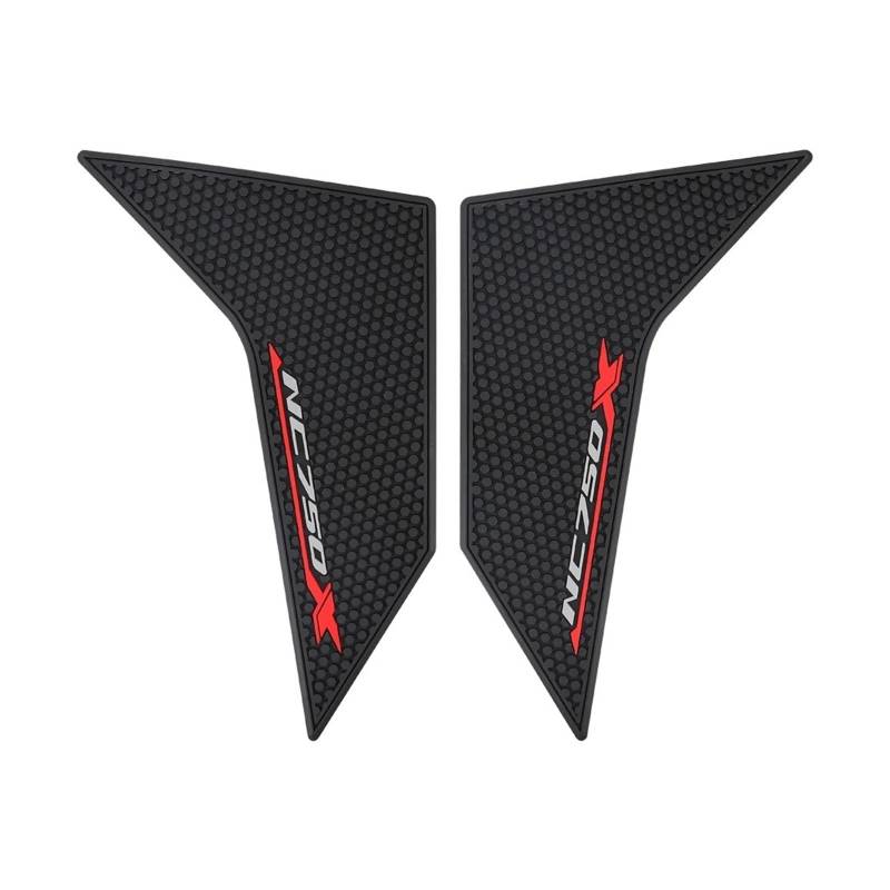 Tankpad Motorrad Seite Kraftstoff Tank pad Für Ho&nda NC750X NC 750X2021 2022 2023-Tank Pads Schutz Aufkleber Knie Grip Traktion Pad von ERPAMFDD