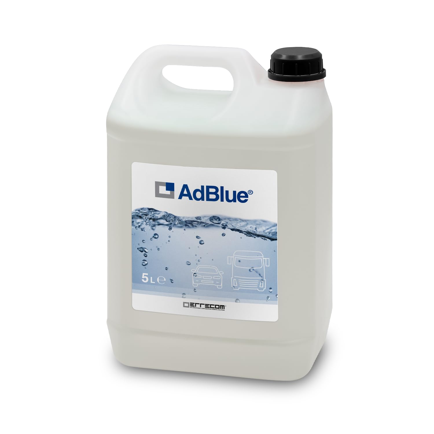 ERRECOM AdBlue® inkl. Ausgießer, Harnstoffbasiertes Dieselmotor-Additiv zur Verringerung der NOx-Emissionen, gemäß ISO 22241-1, 5-L-Behälter von ERRECOM