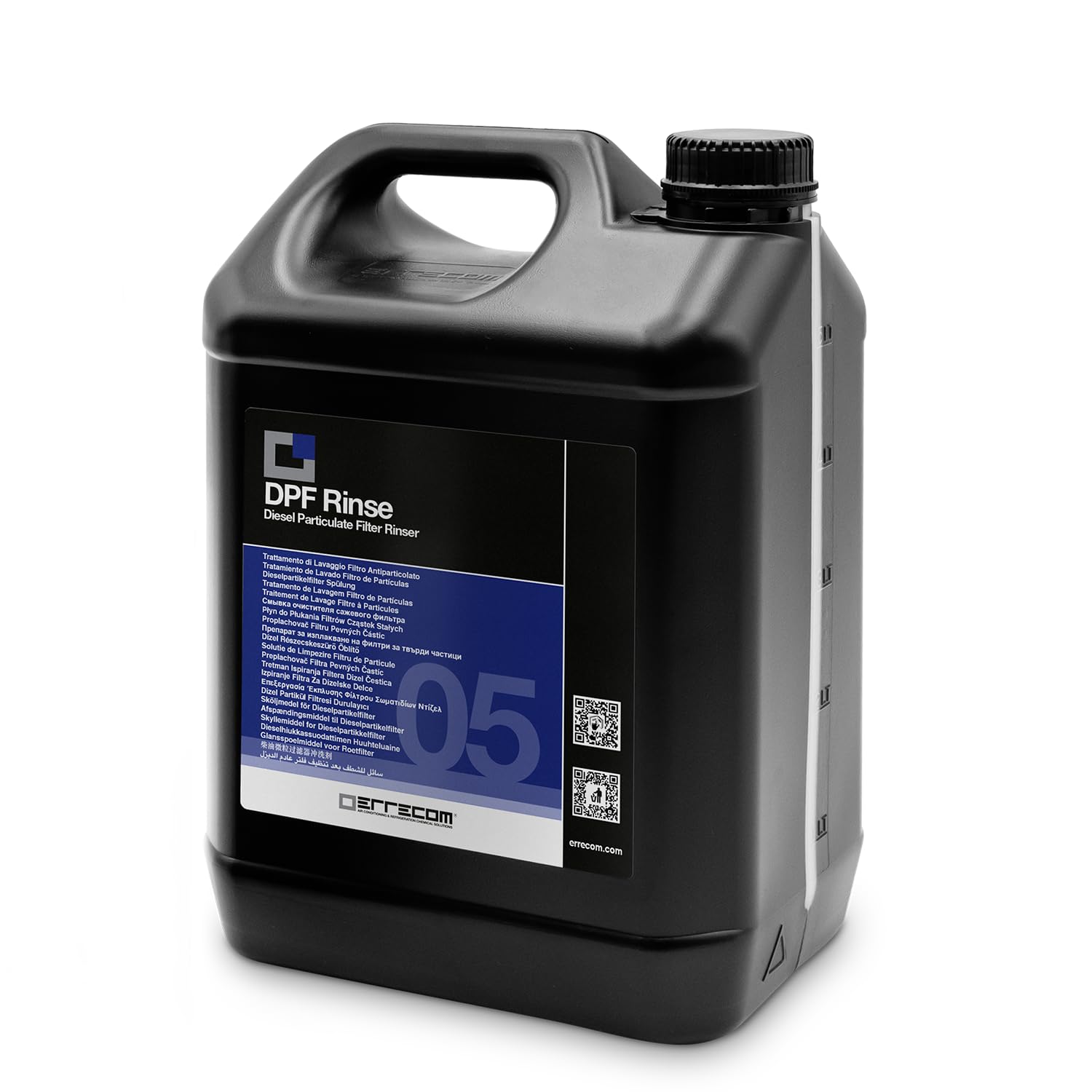 ERRECOM DPF Rinse, Spülflüssigkeit nach Reinigung für Partikelfilter (FAP) und Katalysator, 5 L Behälter von ERRECOM