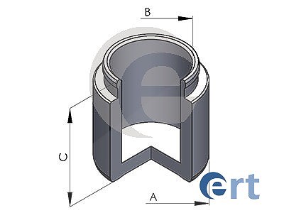 Ert Kolben, Bremssattel [Hersteller-Nr. 150585-C] für Ford, Mazda, Mitsubishi, Nissan, Subaru, Suzuki, Toyota von ERT