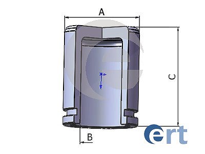 Ert Kolben, Bremssattel [Hersteller-Nr. 150673-C] für Citroën, Bentley, Toyota, BMW, Fiat, VW, Peugeot von ERT