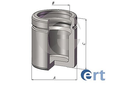 Ert Kolben, Bremssattel [Hersteller-Nr. 151522-C] für Dacia, Hyundai, Renault, Smart von ERT